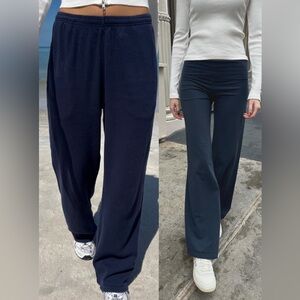 Brandy Melville Anastasia & Priscilla Pant Haul | Navy